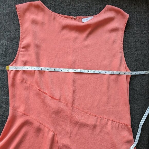 Reiss Coral Sleeveless Shell Blouse - Picture 7 of 10